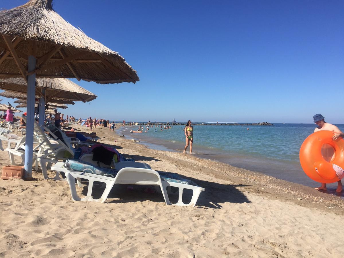 Vila Brancoveanu Hotel Eforie Sud  Buitenkant foto